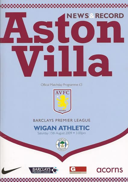 Aston Villa FC v Wigan Athletic FC